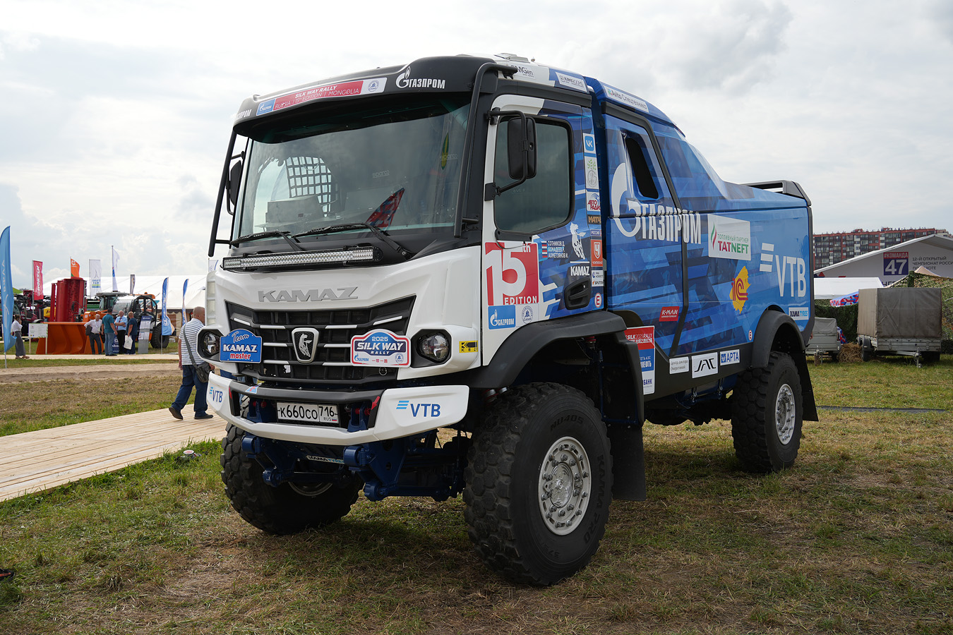 Татарстан, № К 660 СО 716 — КамАЗ-43509; Ленинградская область — Аграрная неделя 2025