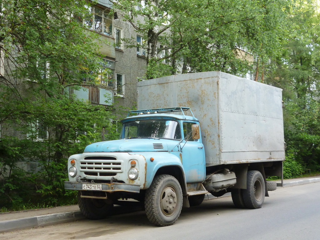 Нижегородская область, № С 743 ТЕ 52 — ЗИЛ-130