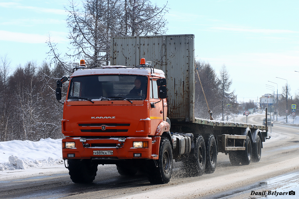 Ненецкий автономный округ, № Х 889 КА 116 — КамАЗ-53504-46