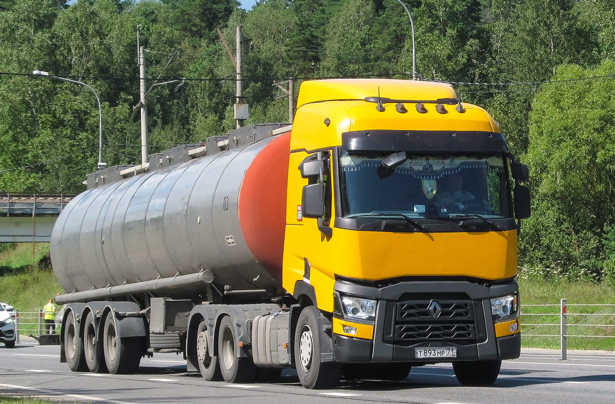 Тульская область, № Т 893 МР 71 — Renault T-Series ('2013)