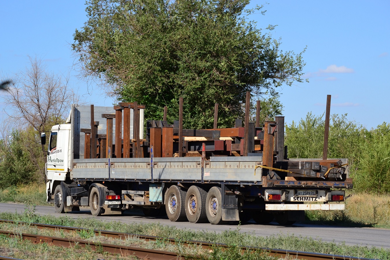 Волгоградская область, № ВТ 2589 34 — Schmitz Cargobull S.PR общ.модель