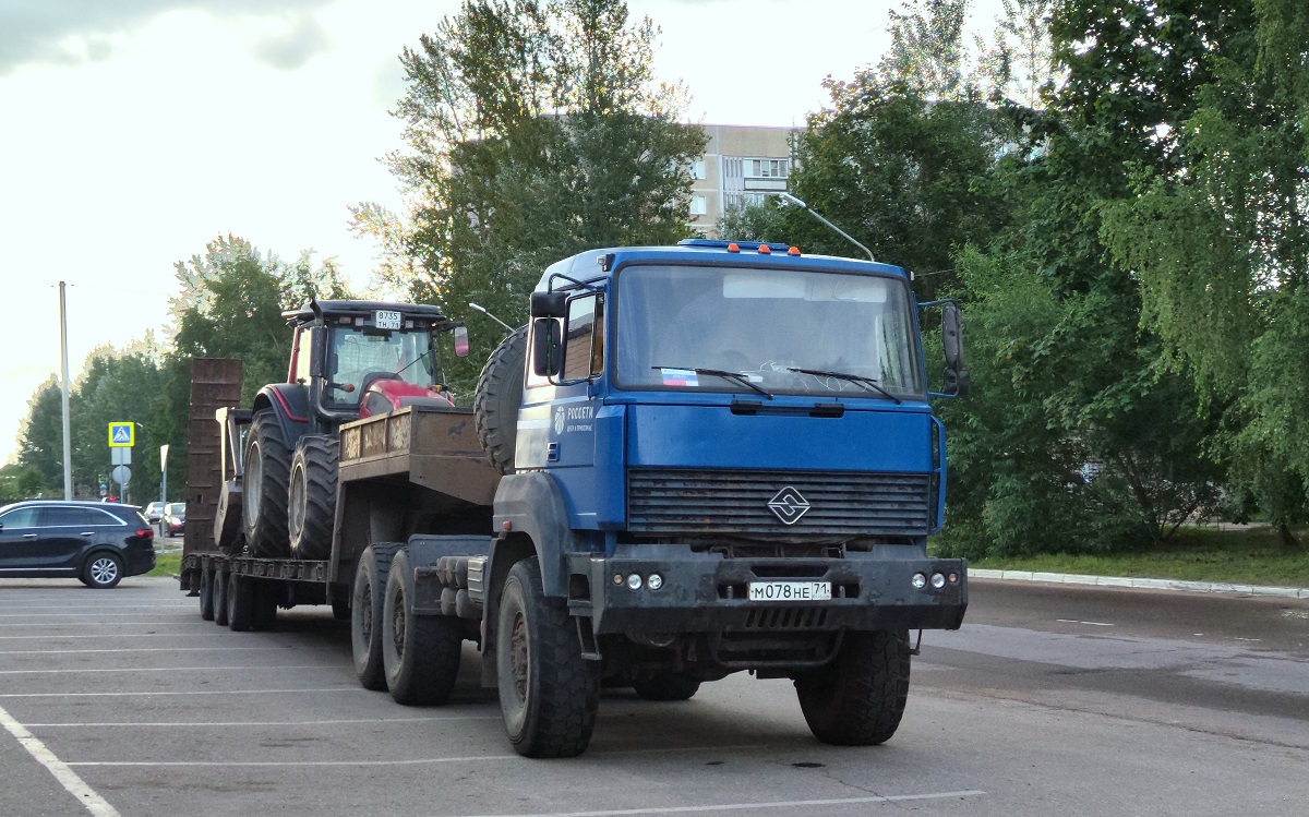 Тульская область, № М 078 НЕ 71 — Урал-63704