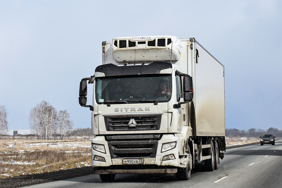 Новосибирская область, № М 950 ХВ 33 — Sitrak C7H ZZ1316