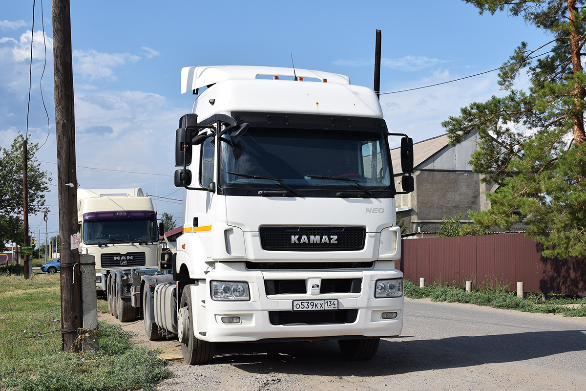 Волгоградская область, № О 539 КХ 134 — КамАЗ-5490-S5(87)