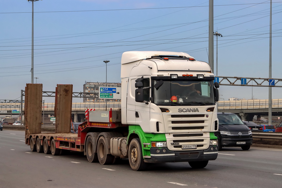 Санкт-Петербург, № Х 444 ОС 178 — Scania ('2004) R420