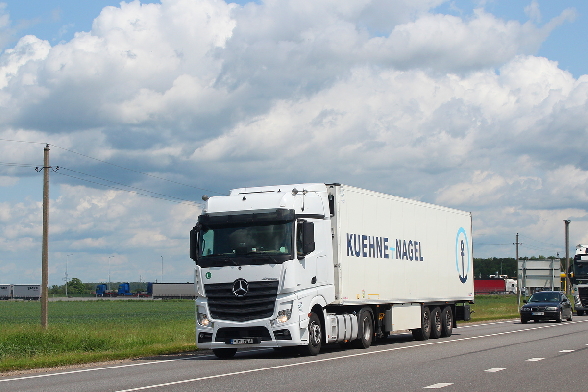 Румыния, № B 110 AWV — Mercedes-Benz Actros ('2011) 1851