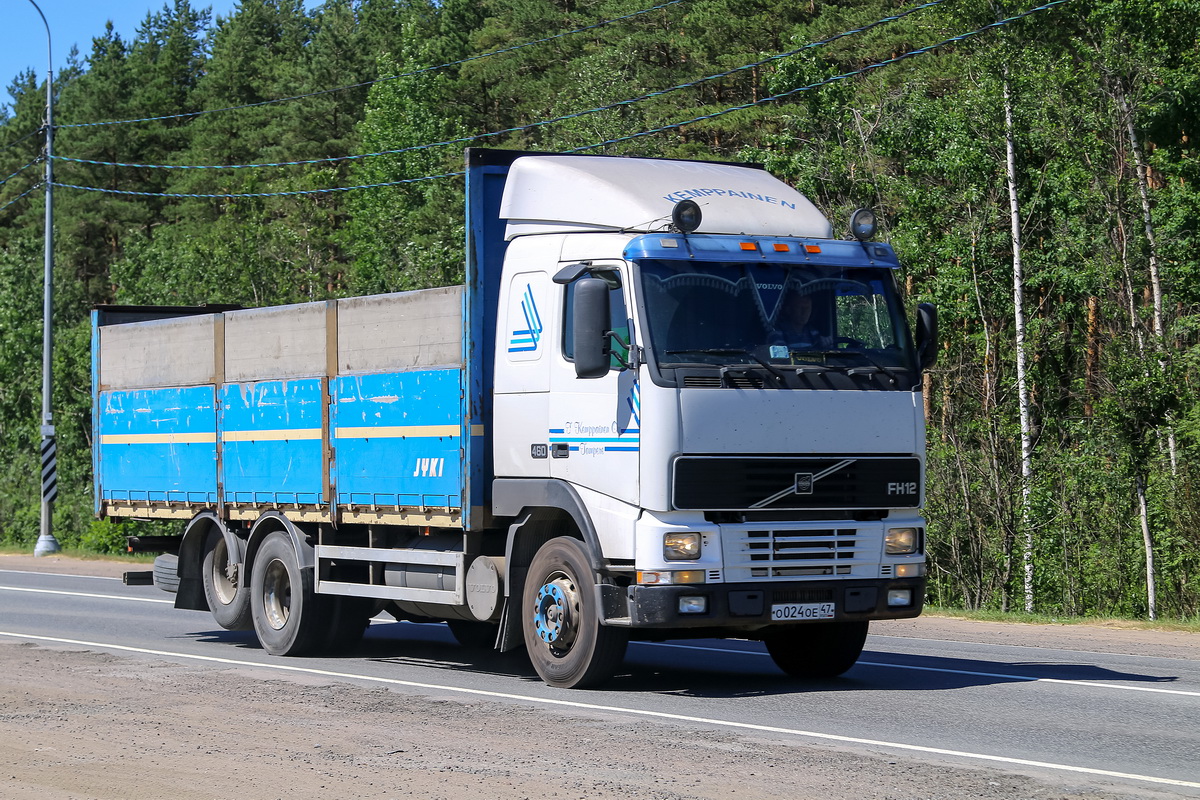 Ленинградская область, № О 024 ОЕ 47 — Volvo ('1993) FH12.460