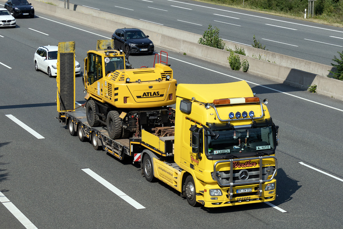 Германия, № BK-SW 312 — Mercedes-Benz Actros ('2009) 1848