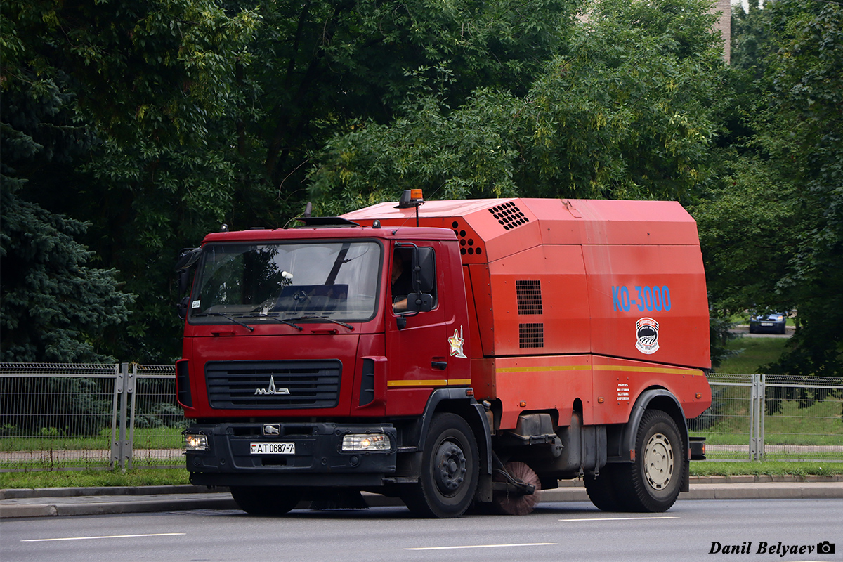 Минск, № АТ 0687-7 — МАЗ-5340 (общая модель)