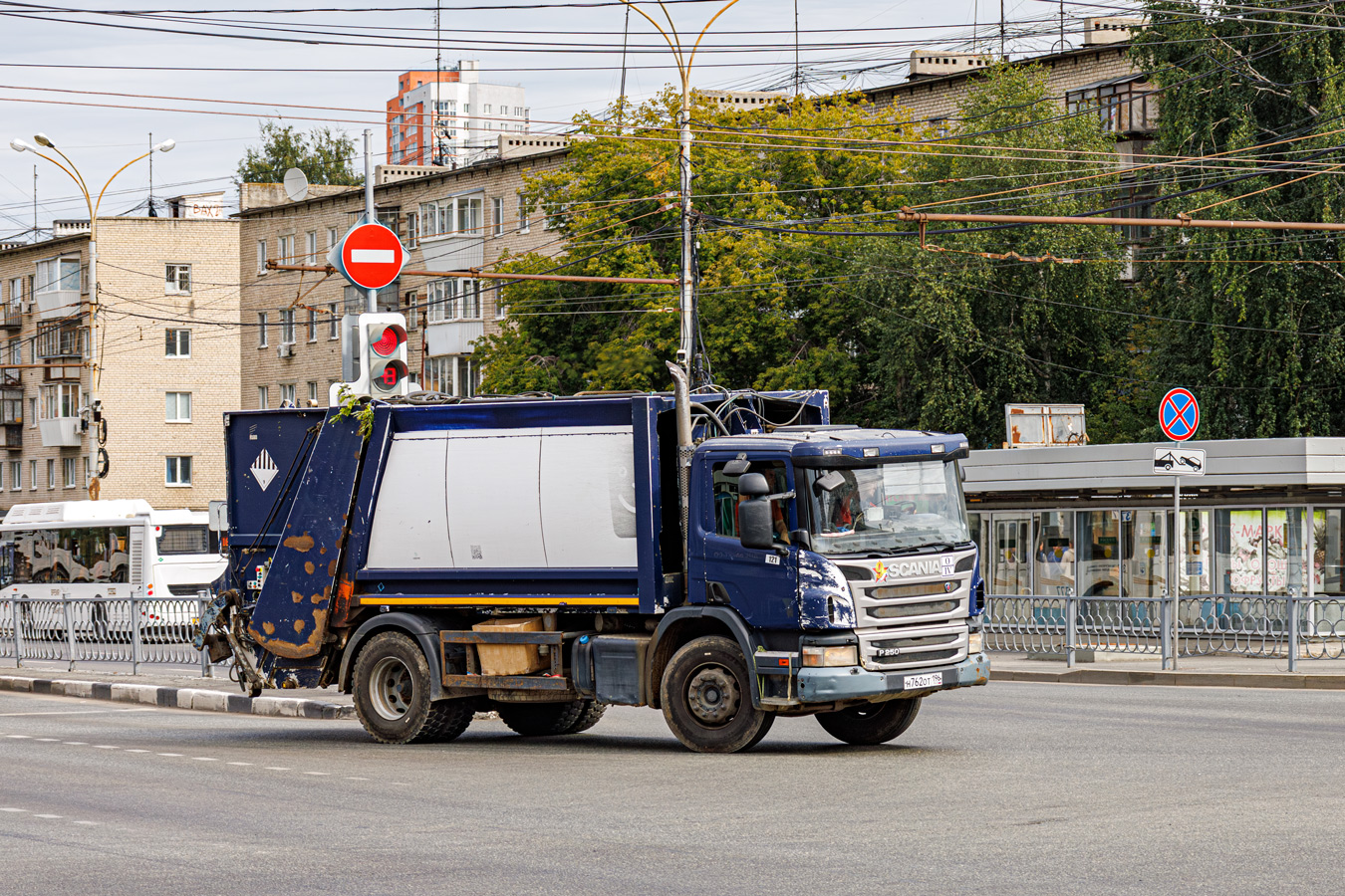 Свердловская область, № 121 — Scania ('2011) P250