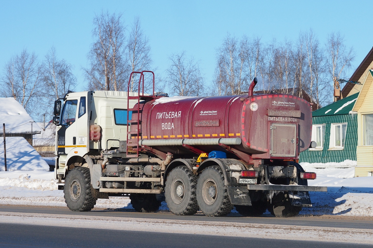 Ханты-Мансийский автоном.округ, № О 994 УС 159 — FAW J6 CA3250