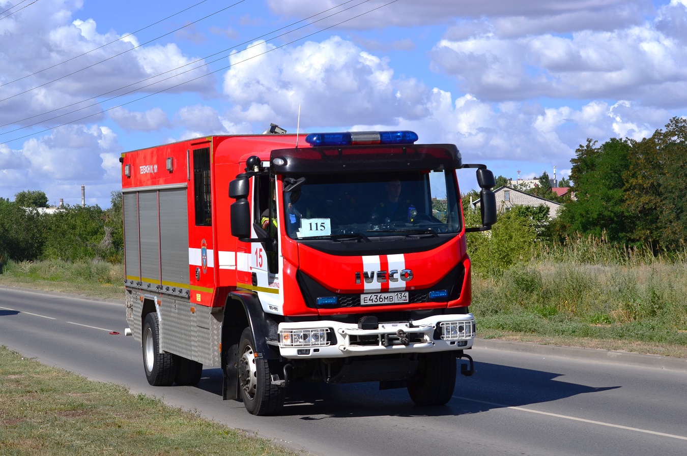 Волгоградская область, № Е 436 МВ 134 — IVECO-AMT EuroCargo ('2015)