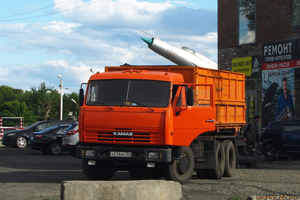 Новосибирская область, № А 578 МА 154 — КамАЗ-53205 [532050]