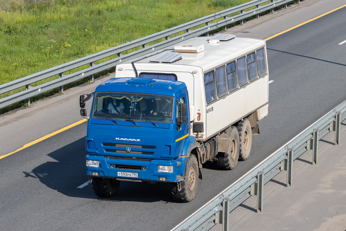 Московская область, № Т 593 РК 790 — КамАЗ-5350-42