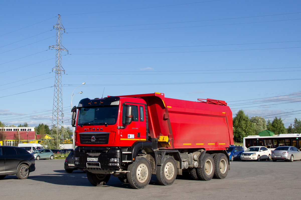 Ханты-Мансийский автоном.округ, № М 524 ЕА 186 — Sitrak (общая модель)