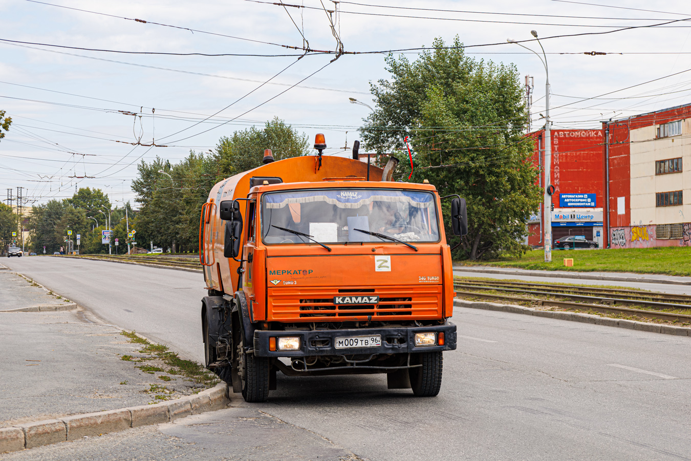 Свердловская область, № М 009 ТВ 96 — КамАЗ-43253-A3(96)