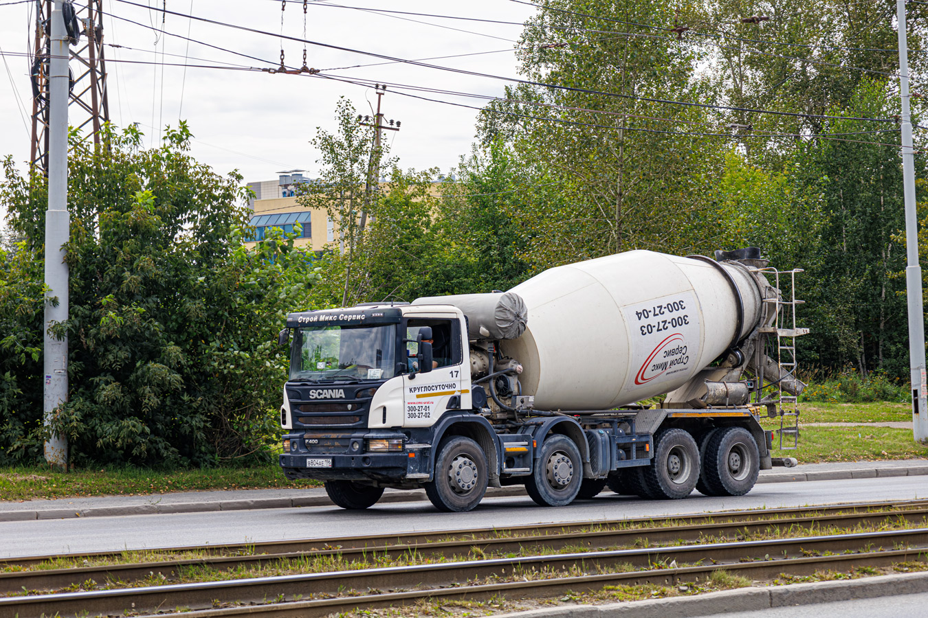 Свердловская область, № 17 — Scania ('2011) P400