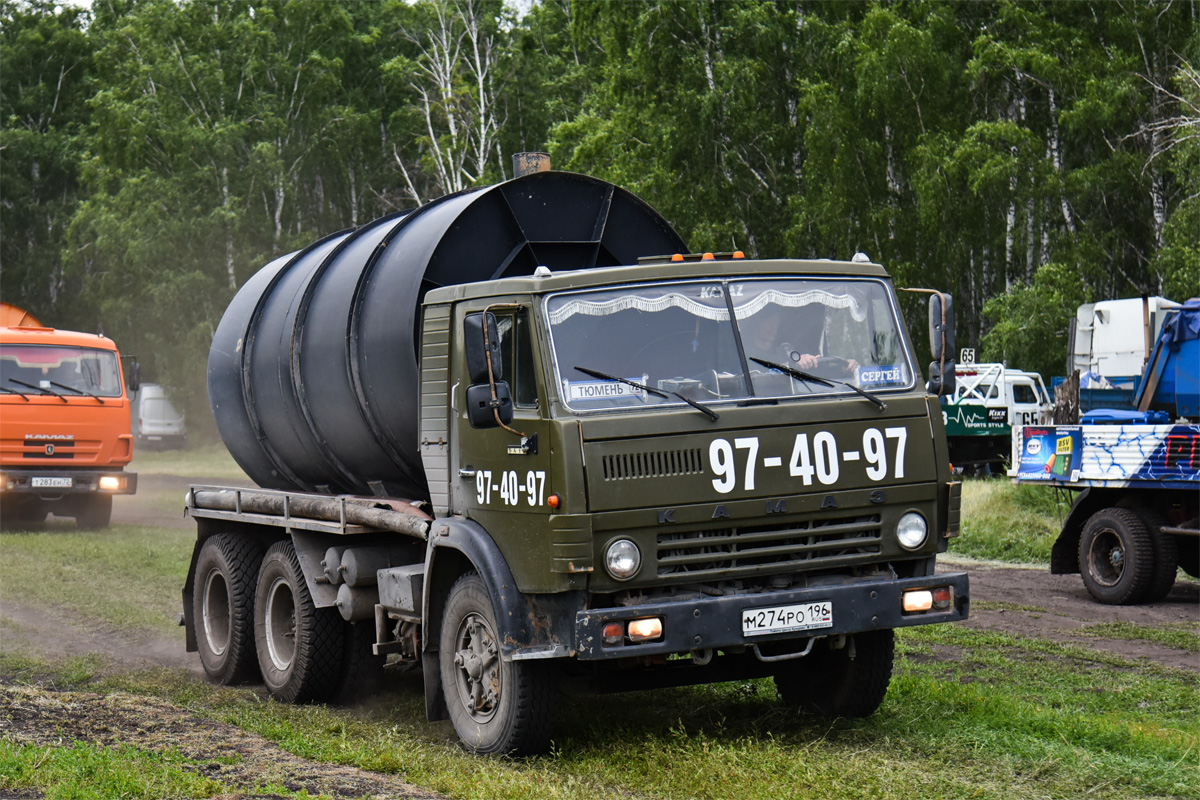 Тюменская область, № М 274 РО 196 — КамАЗ-5410