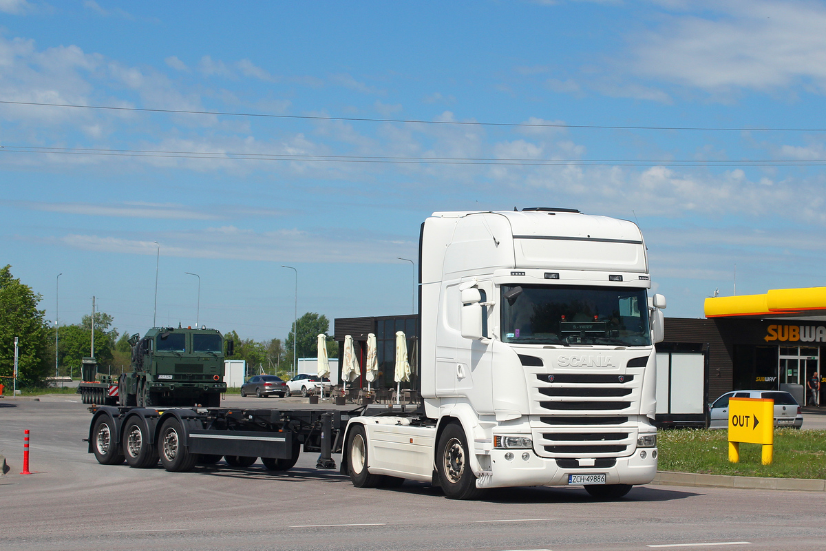 Польша, № ZCH 49886 — Scania ('2013, общая модель)