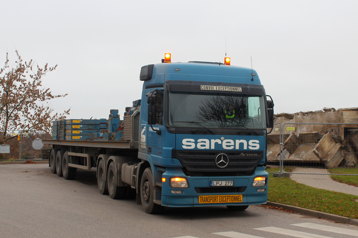 Литва, № LPJ 277 — Mercedes-Benz Actros ('2003) 3341