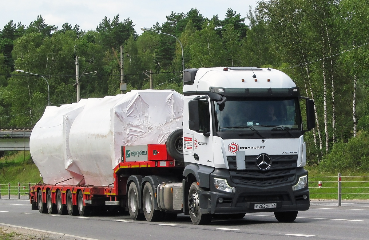 Тульская область, № У 262 ХР 71 — Mercedes-Benz Actros '18 2645 [Z9M]