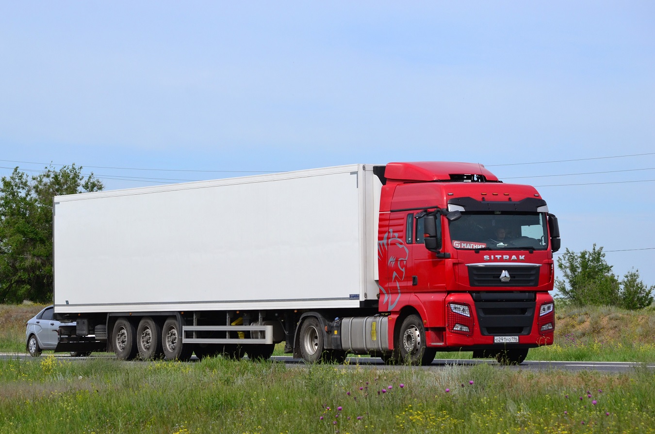 Волгоградская область, № О 291 УО 196 — Sitrak C7H ZZ4186
