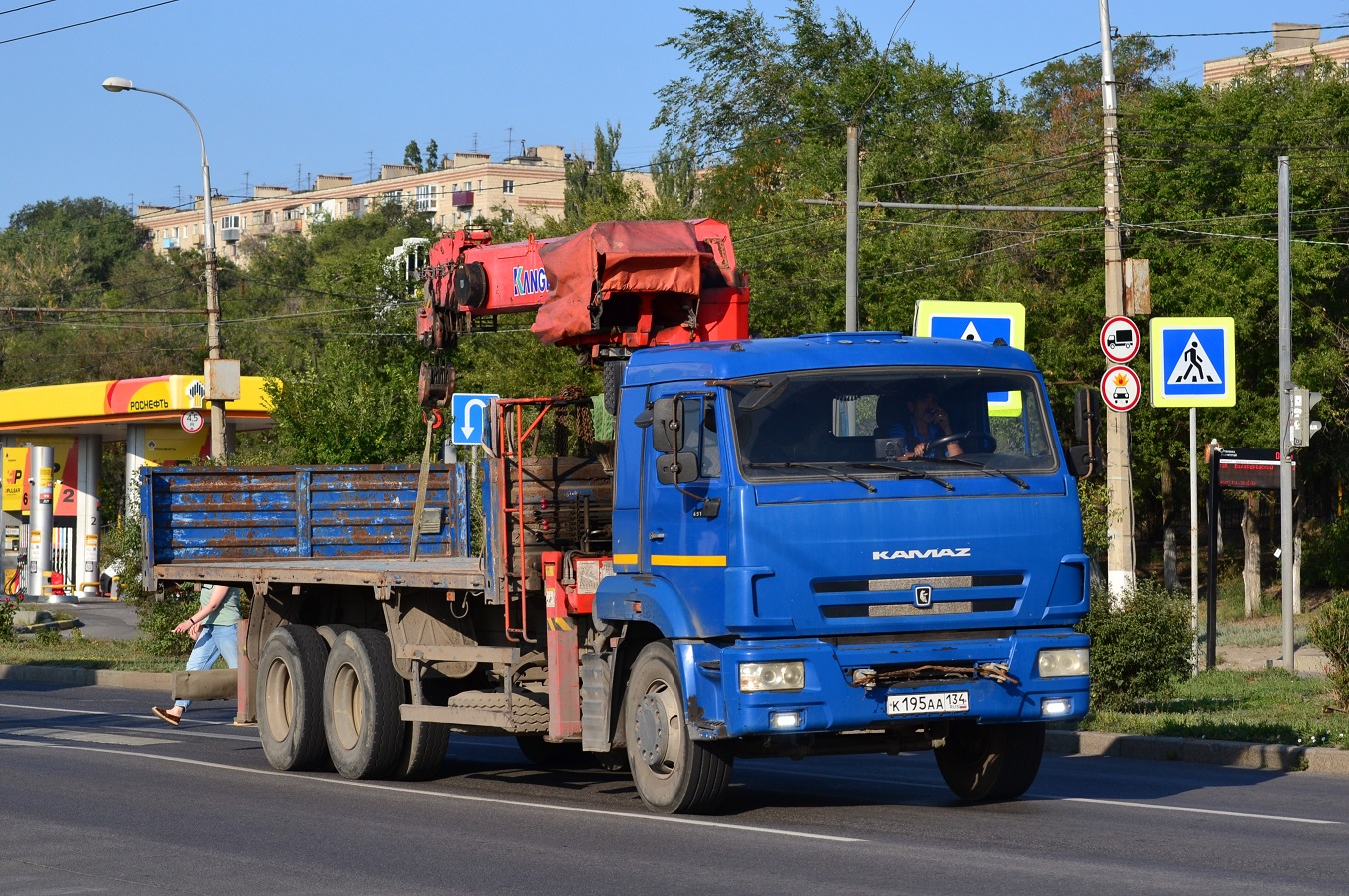 Волгоградская область, № К 195 АА 134 — КамАЗ-65117-L4(19)