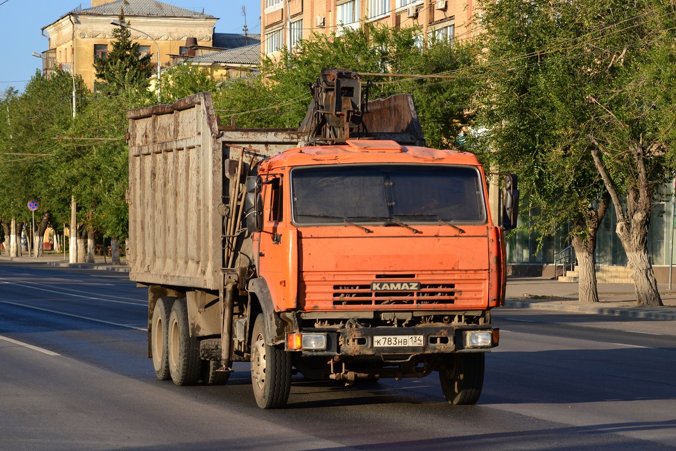 Волгоградская область, № К 783 НВ 134 — КамАЗ-65115-62