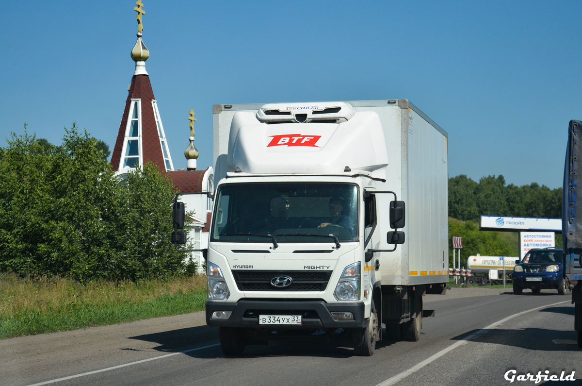 Кемеровская область, № В 334 УХ 33 — Hyundai New Mighty [XWE]