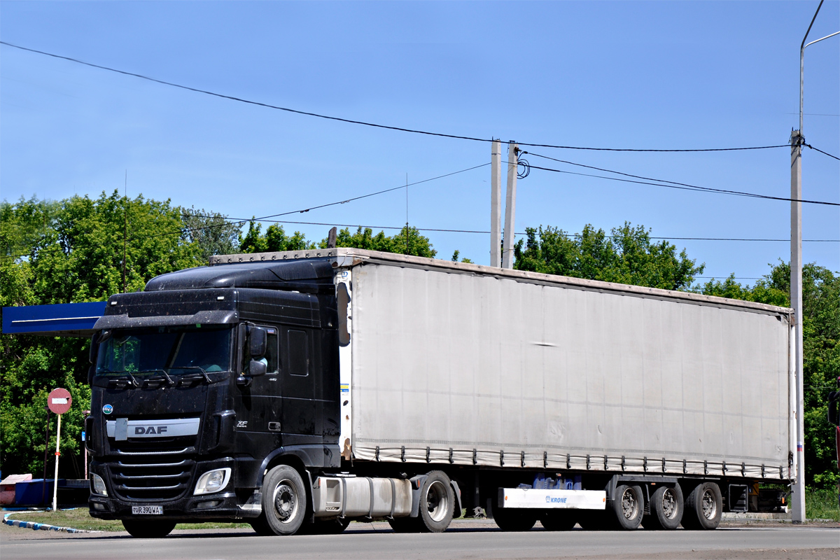 Узбекистан, № 70 R 390 WA — DAF XF Euro6 FT