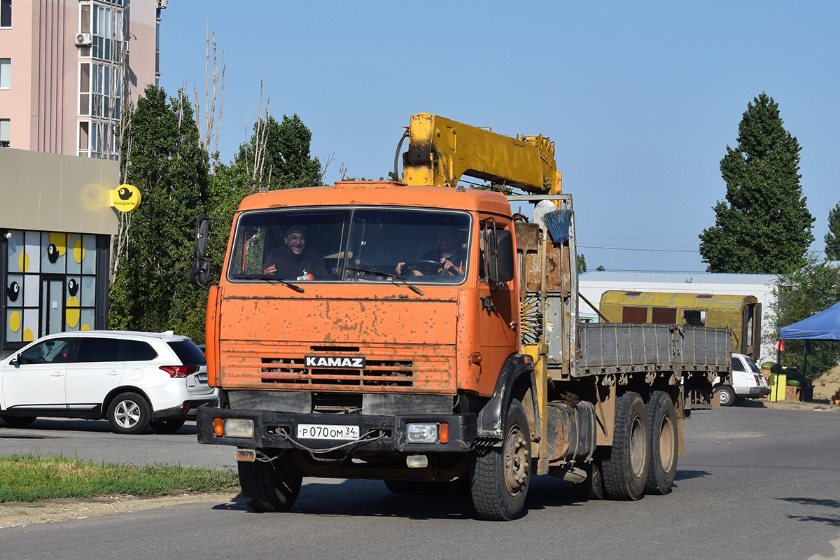 Волгоградская область, № Р 070 ОМ 34 — КамАЗ-53215-15 [53215R]