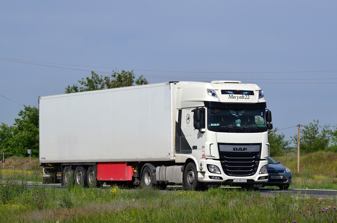 Азербайджан, № 44-AB-022 — DAF XF Euro6 FT