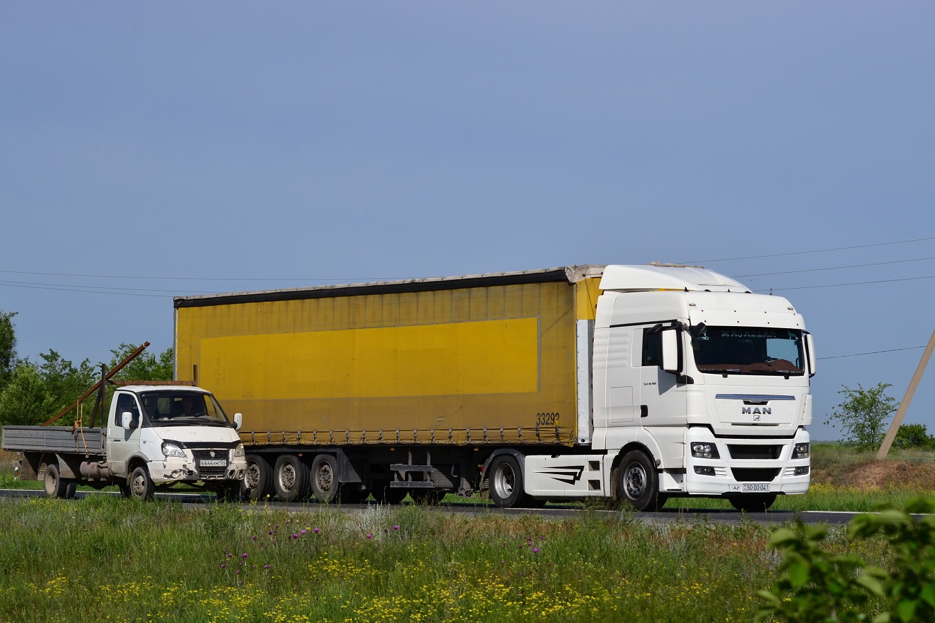 Азербайджан, № 50-DO-041 — MAN TGX ('2007) 18.480