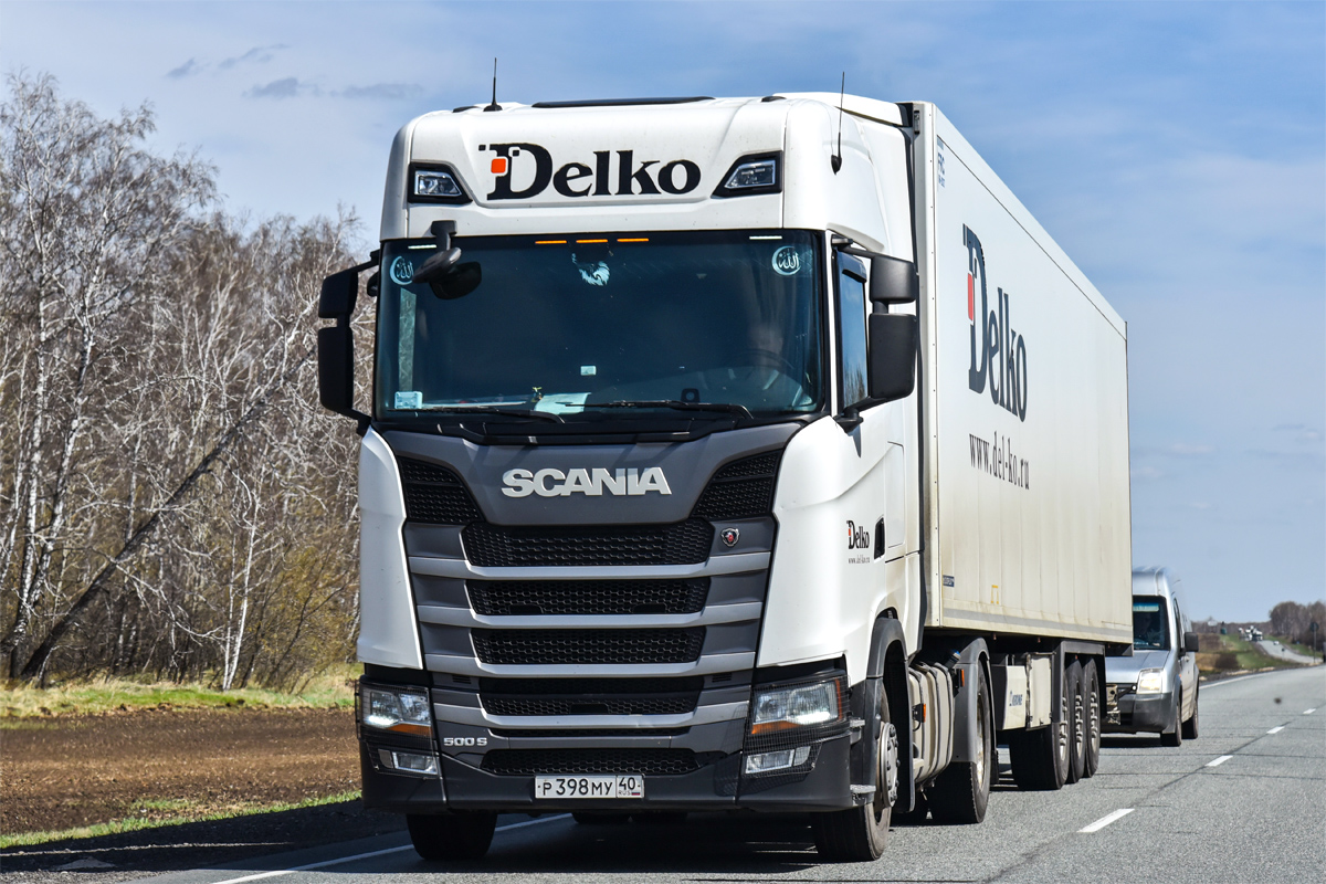 Татарстан, № Р 398 МУ 40 — Scania ('2016) S500