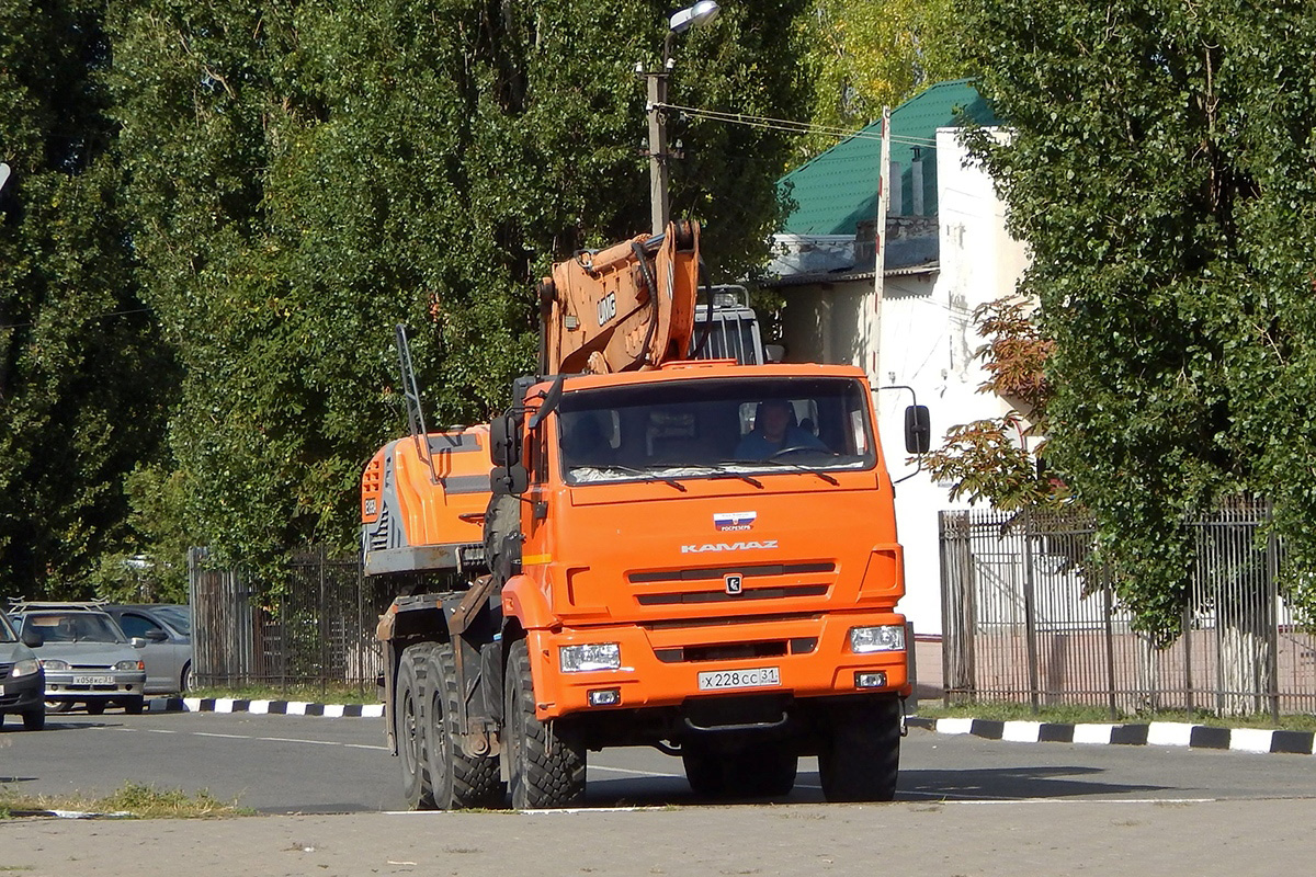 Белгородская область, № Х 228 СС 31 — КамАЗ-43118-50