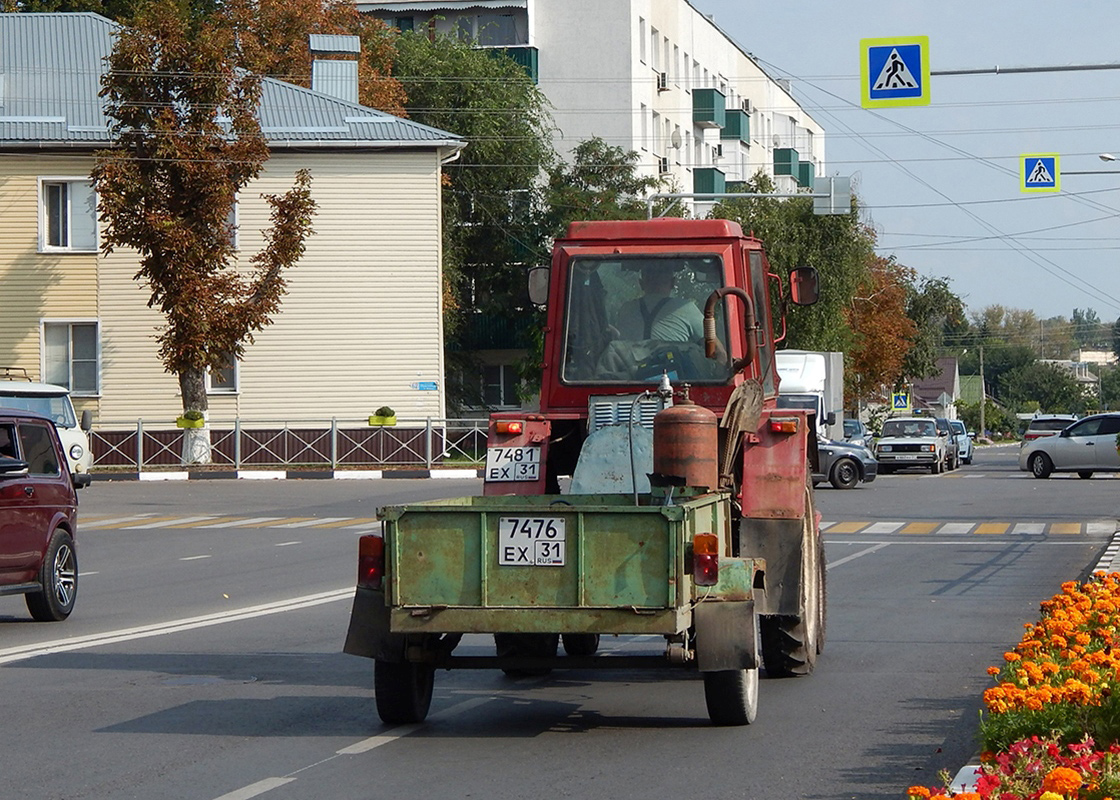 Белгородская область, № 7476 ЕХ 31 —  Модель неизвестна