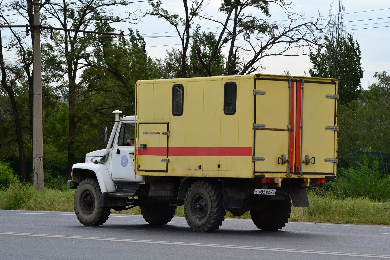 Волгоградская область, № С 485 ВС 34 — ГАЗ-33081 «Садко»