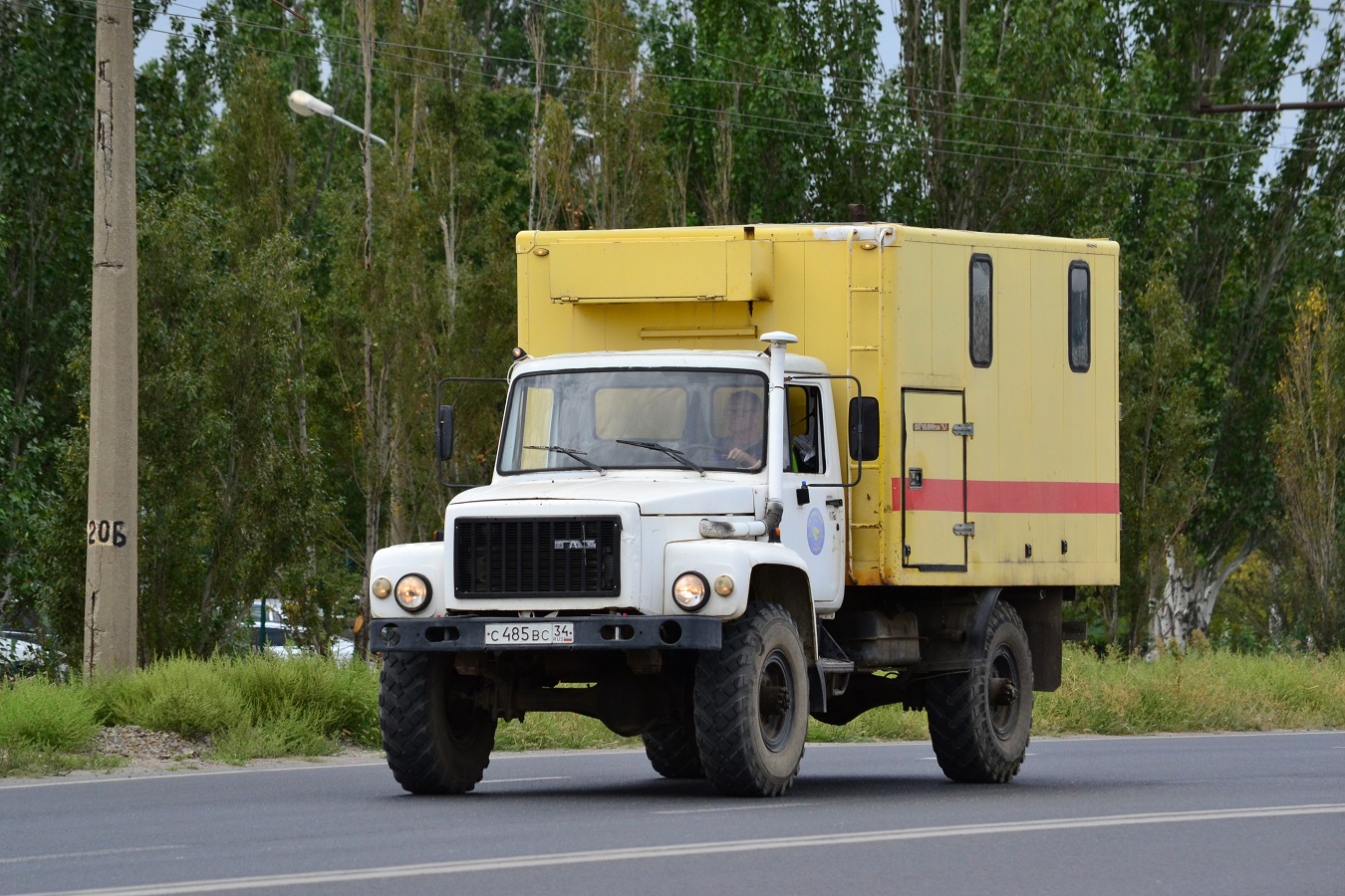 Волгоградская область, № С 485 ВС 34 — ГАЗ-33081 «Садко»