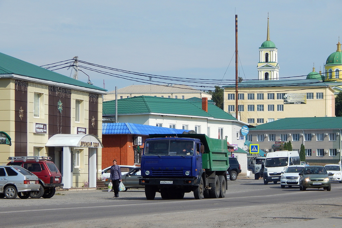 Белгородская область, № А 634 СО 31 — КамАЗ-55111 [551110]