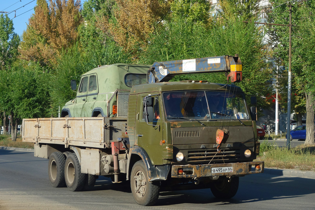 Саратовская область, № В 495 АР 64 — КамАЗ-53213
