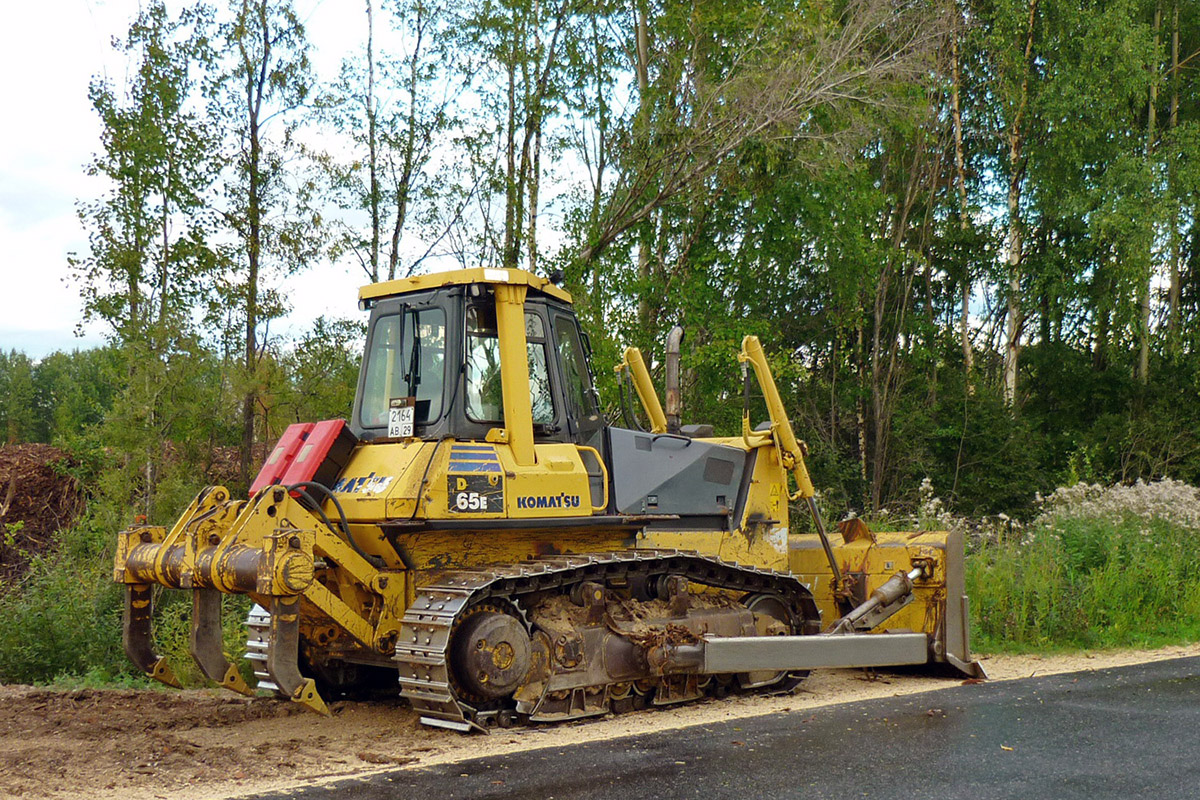 Архангельская область, № 2164 АВ 29 — Komatsu D65