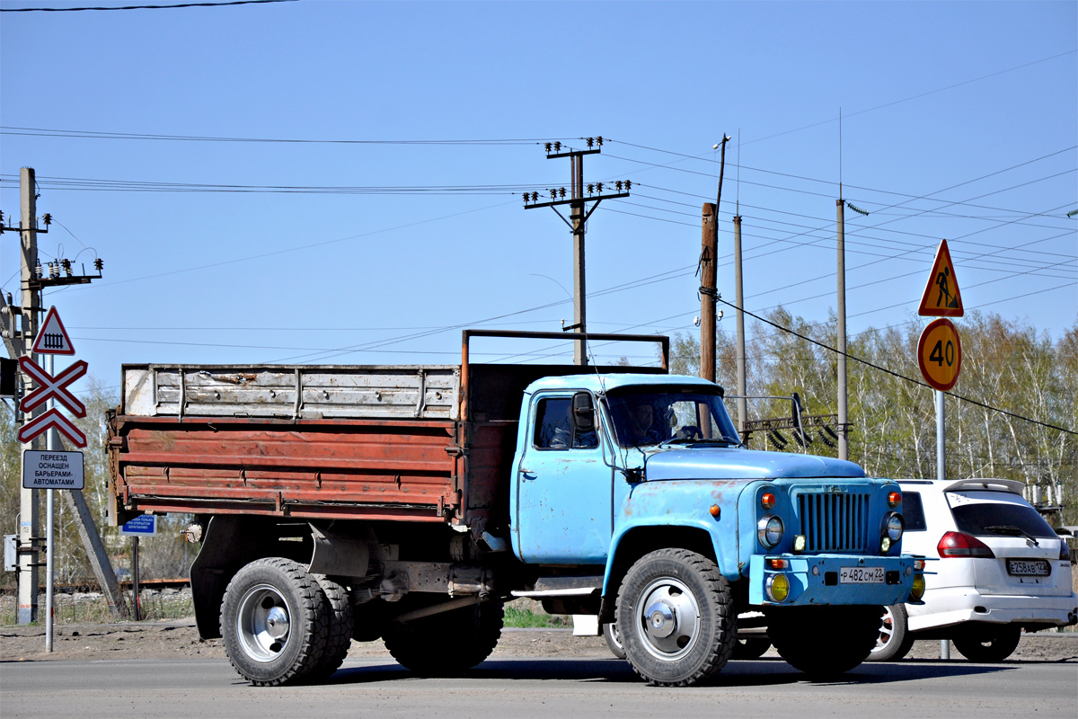 Алтайский край, № Р 482 СМ 22 — ГАЗ-53-02