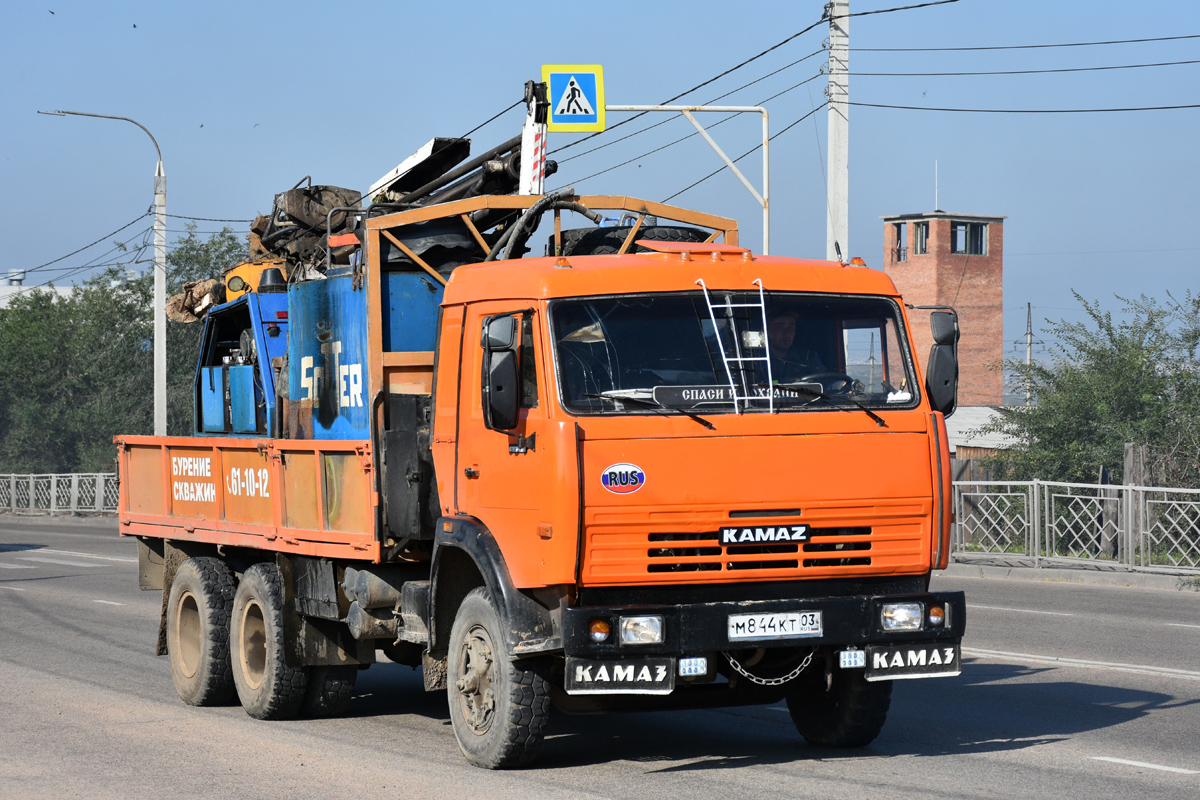 Бурятия, № М 844 КТ 03 — КамАЗ-53213
