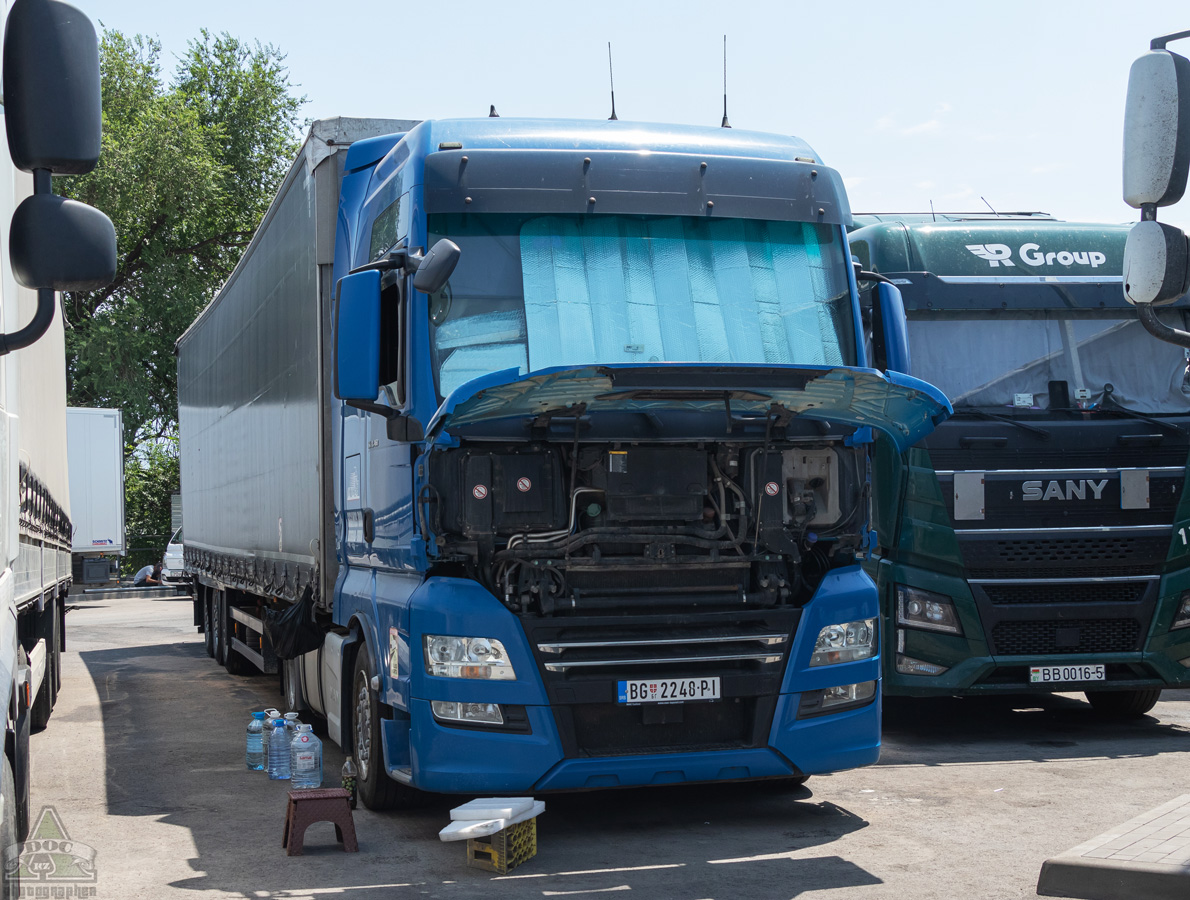 Сербия, № BG 2248-PI — MAN TGX ('2016) (Общая модель)