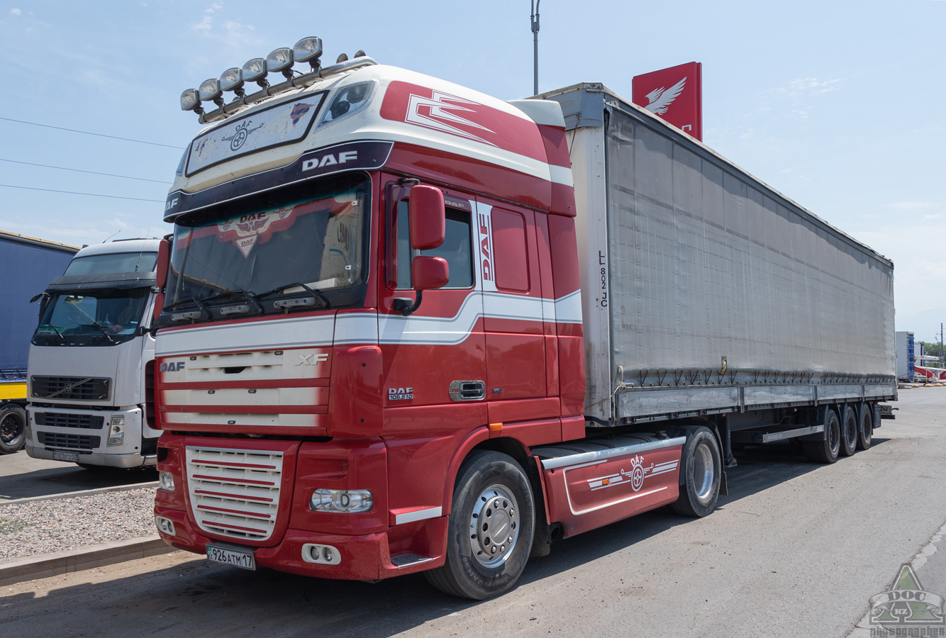 Шымкент, № 926 ATM 17 — DAF XF105 FT