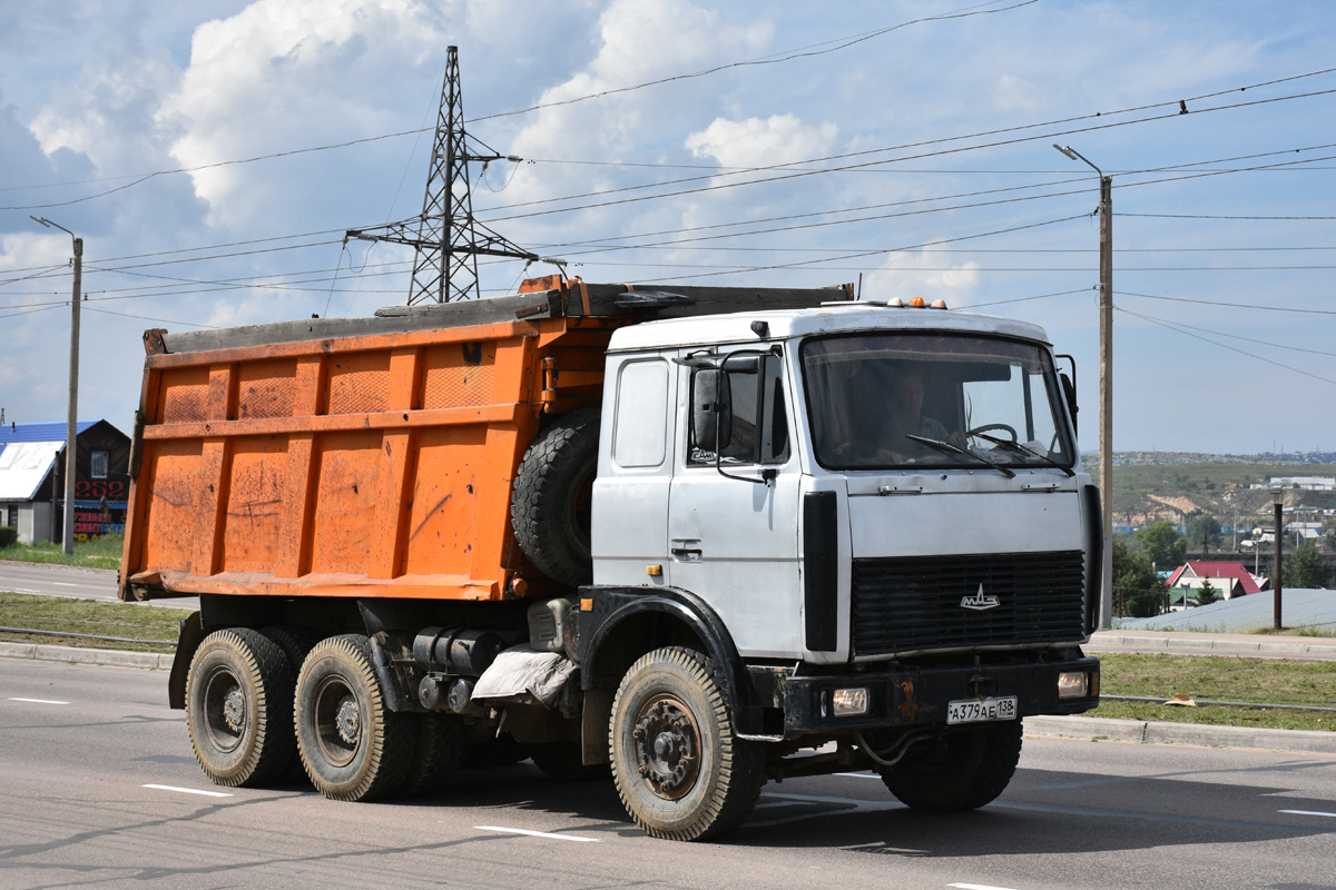 Иркутская область, № А 379 АЕ 138 — МАЗ-5516 [551600]