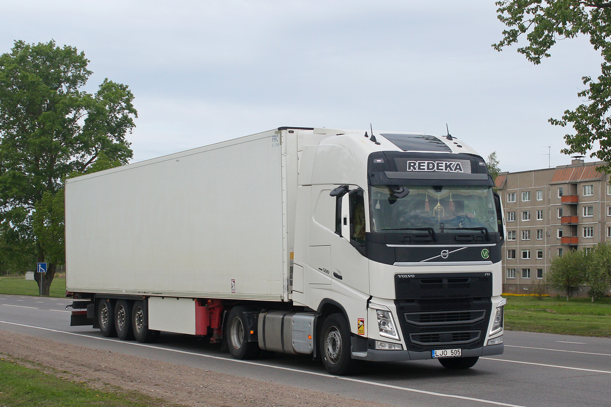 Литва, № LJO 505 — Volvo ('2012) FH.500