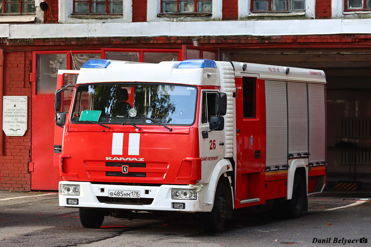 Санкт-Петербург, № В 485 НМ 178 — КамАЗ-4308-H3(99)