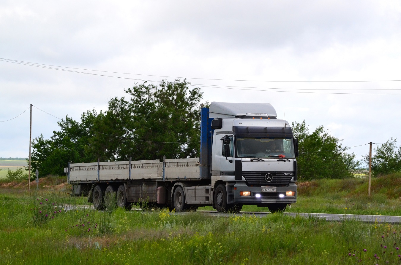 Волгоградская область, № Н 127 МС 134 — Mercedes-Benz Actros ('1997) 1840