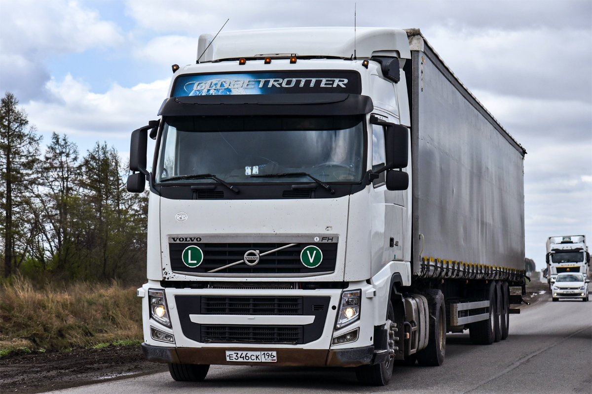 Свердловская область, № Е 346 СК 196 — Volvo ('2008) FH.460